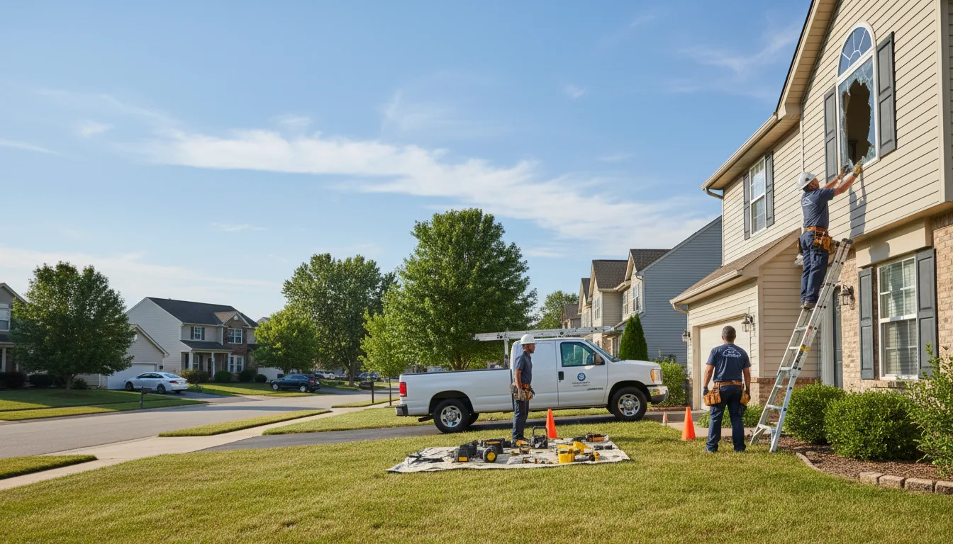 Expert window installer providing residential service in Camp, AR